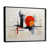 Black Floater Framed