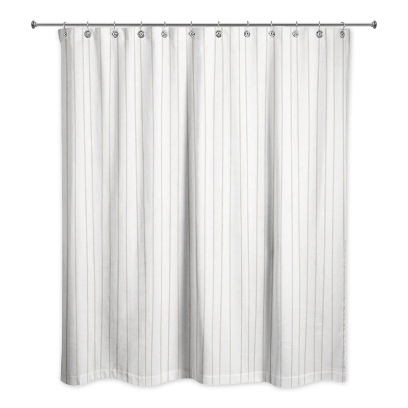 Rideau de douche Wagar, Beige