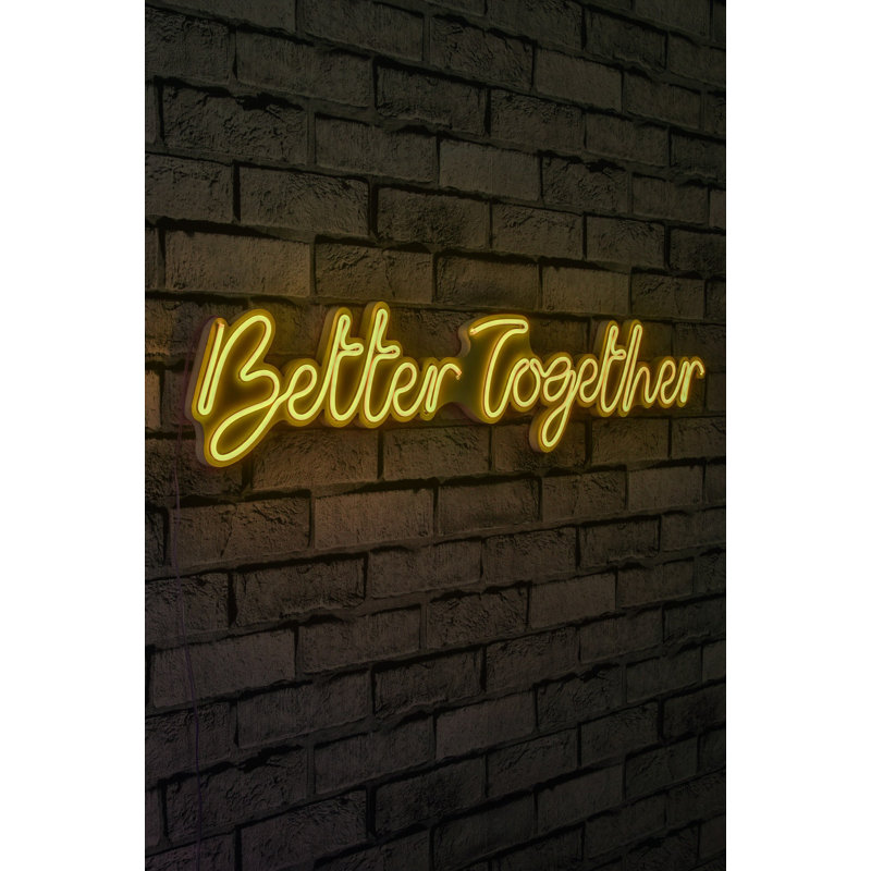 Flexible Neon LED Strip Light, Waterproof IP67, 16.5 ft Long, Yellow | 12V DC, 8W-10W/ Meter | PVC Foam Template, Built-in Wall Hanging System, Perfect for Home Decor & Parties, Easy Installation