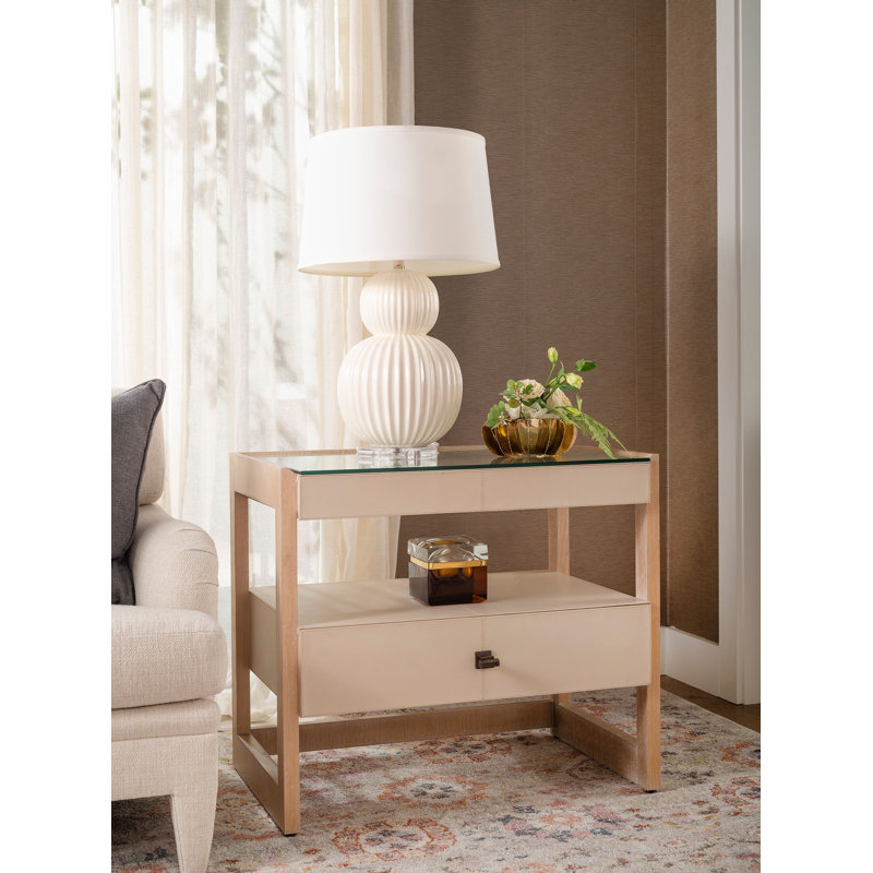 Meridian Table Lamp, White