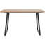 Sharpley Metal Base Dining Table-852222572-872173653