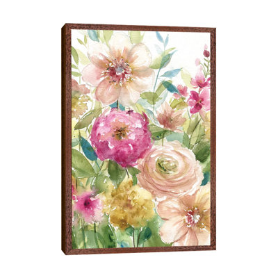 Jardin De Fleurs by Carol Robinson - Print on Canvas