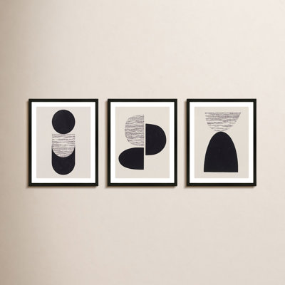 Brazos "Peripheries" 3-Piece Print Set