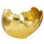 Burled Bowl, Resin, Gold Leaf Finish