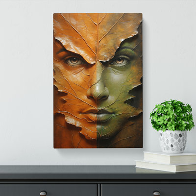 Leaf Symbolism - Wrapped Canvas