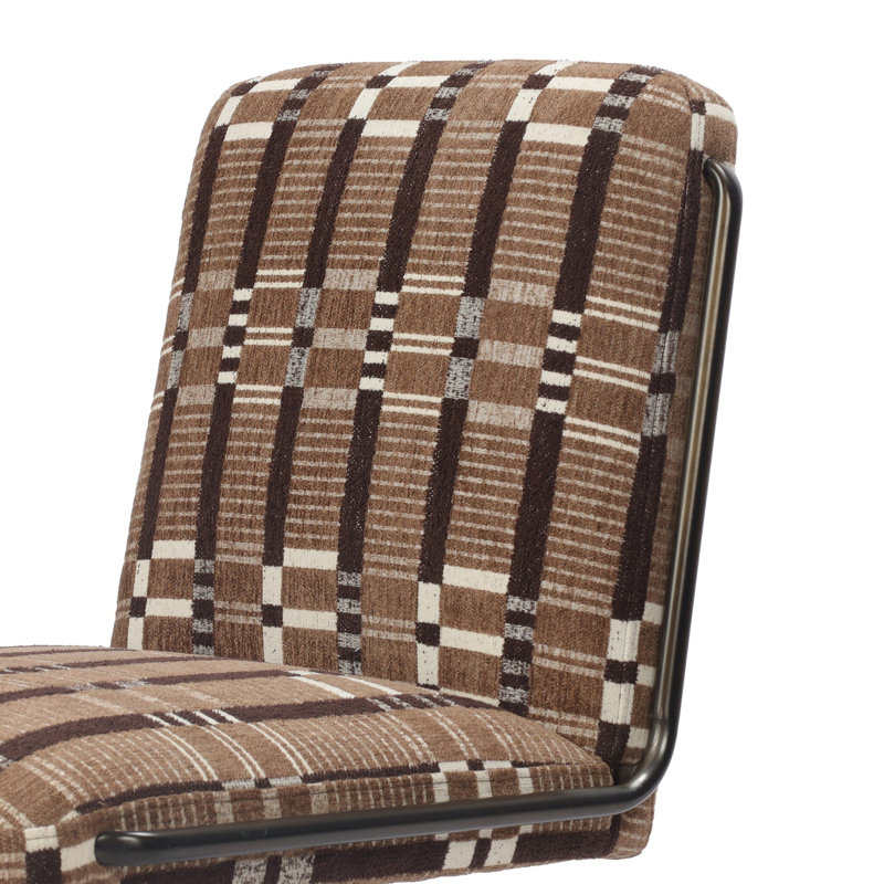 Amos Armless Desk Chair, Sandhill Cocoa