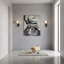 Applique murale 1 lumière Bolla - noir