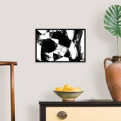 «Black and White Ohs» par Inconnu - reproduction d'art sur toile