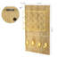 Wall 4 Hook Basket Mail Organiser with Key Hooks/Mail Storage