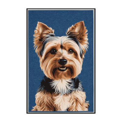  Tapis lavable Yorkshire Terrier Dogs
