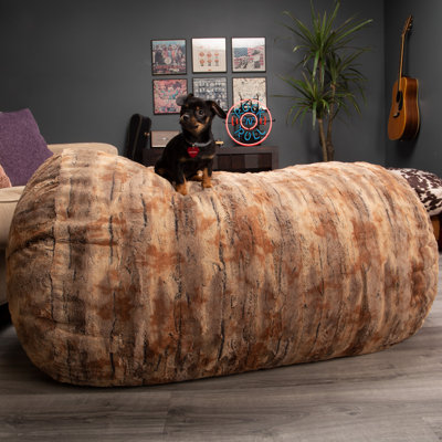Sofa Saxx Bean Bag Lounger Chair, 4-Feet - Premium Luxe Fur