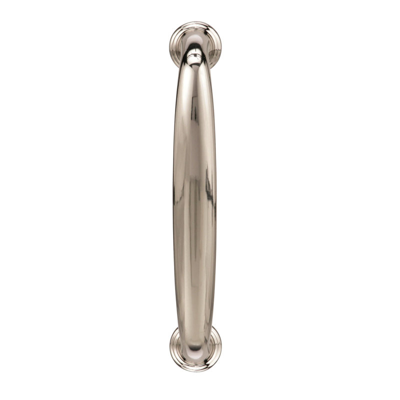 Poignée barre Kane, Nickel poli, 3 3/4"