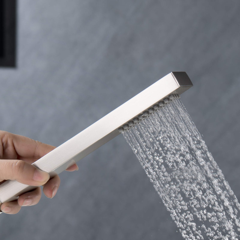 Full/Standard Handheld Shower Head 1.75 GPM GPM, Brushed Nickel