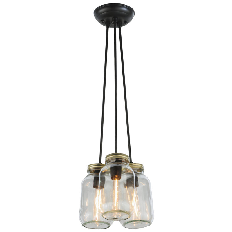 Rustic Lodge 3 - Light Cluster Pendant