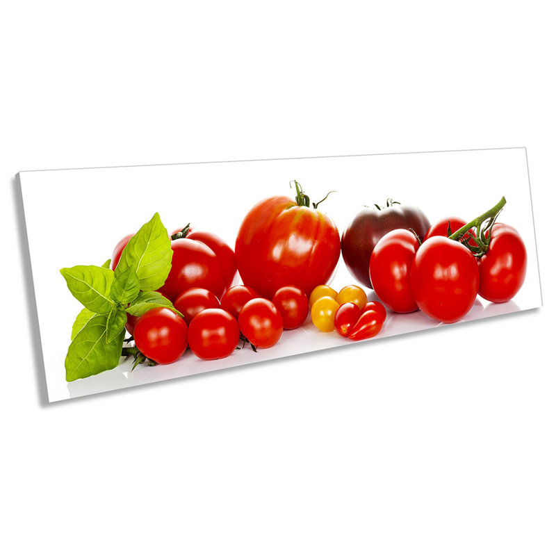 Fresh Tomatoes Kitchen - Wrapped Canvas Print, 60.96cm H x 182.88cm W
