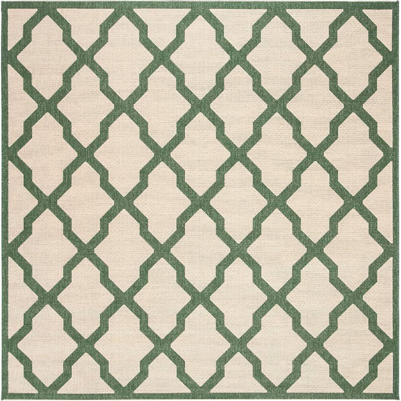 Ferrill Linden 100 Performance Geometric Rug, Square 6'7"