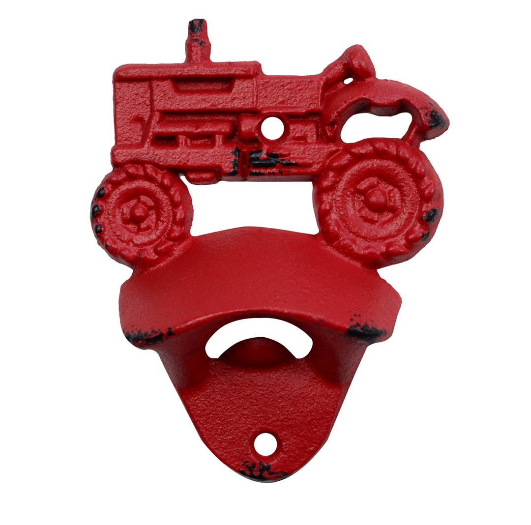 Dorinda Farm Tractor Bottle Opener August Grove®