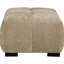 Chameau - Rectangle rembourré avec capitonnage surdimensionné, rembourrage en cascade pour une assise rembourrée de confort, finition rectangulaire lisse, capitonnage et touche élégante