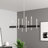 Oiti 8 - Light Steel Dimmable Chandelier-1481053879