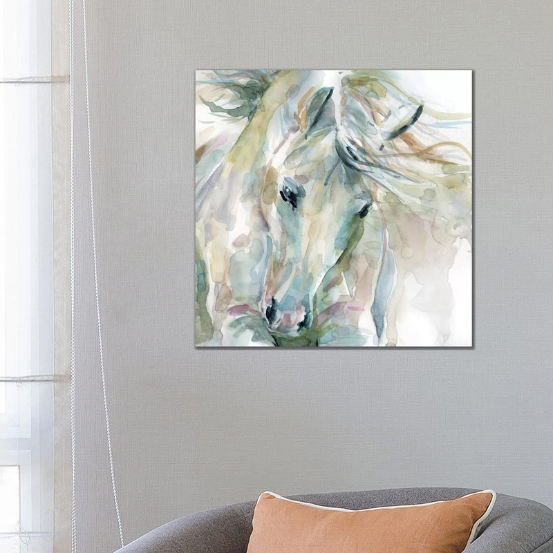 Exuberant Spirit by Carol Robinson - Painting on Canvas, 66.04 cm H x 66.04 cm W x 3.175 cm D, No Frame