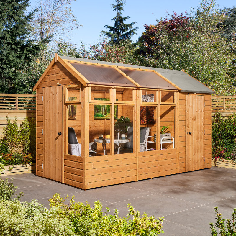 Rowlinson 12x6 Growhouse with Store