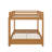 Queen Size Bunk Bed With Ladder-1191965877