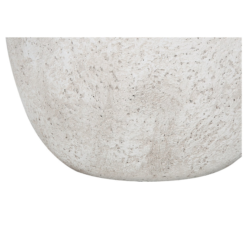Lighting, 20 po, lampe de table, béton crème, abat-jour ivoire / crème, moderne, Crème clair, Crème clair