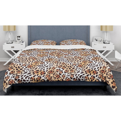 Glam Polyester Twill Abstract Duvet Cover