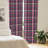 Plaid Semi-Sheer Rod Pocket Curtain Panels-45079232