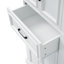 70.8" Freestanding Bathroom Vanity, Modern Elegant Design, 4 Doors & 1 Drawer, Space-Saving Storage With Adjustable Shelves, Damping Hinge Doors, Durable Painted Finish