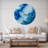 Geode Slice Macro - Modern wall clock-1790303920