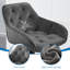 Swivel Upholstered Adjustable Height Counter Stool-1680333994