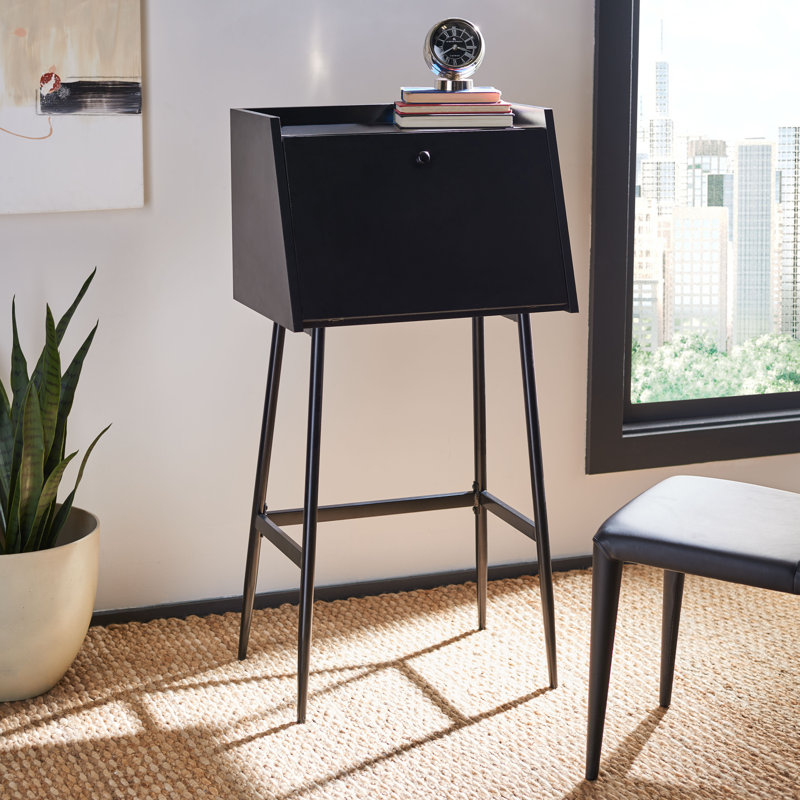 Baynton Secretary Desk, Black