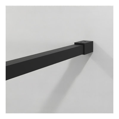 Goodyo 46" X 72" Shower Screen Walk-in Wet-room Black