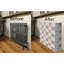 Couvercle de radiateur blanc de 7 po