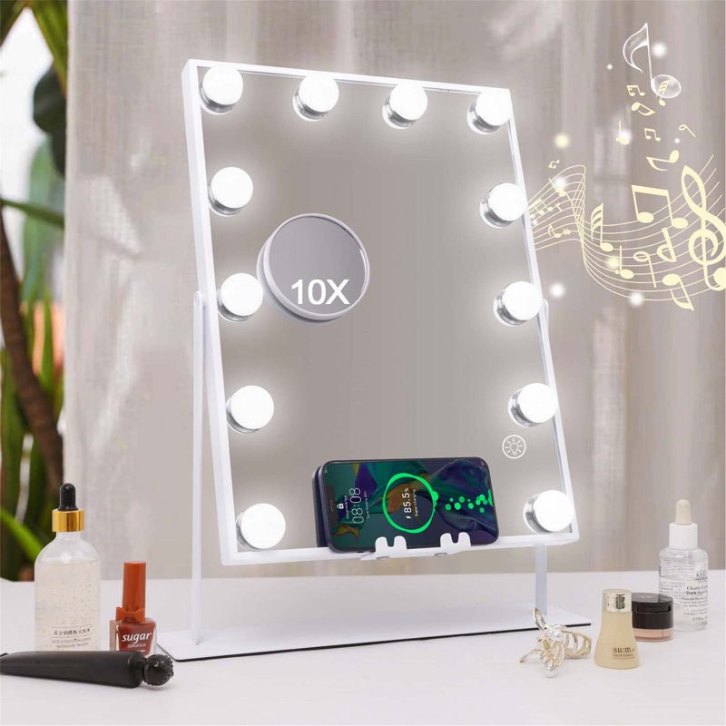 Demetrias Metal Rectangle Floor Mirror