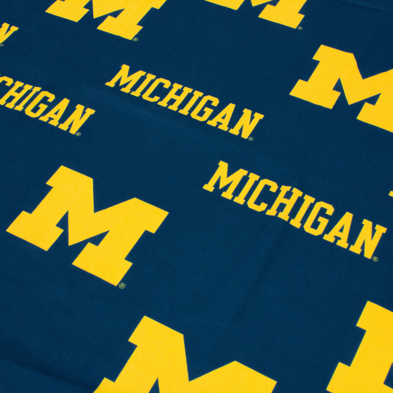 Michigan Wolverines 6-Foot Cotton Duck Table Cover
