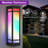 15"H Dimmable RGB Iron Outdoor Wall Light with Remote&App