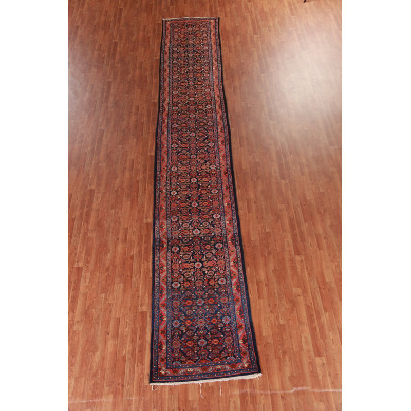 Tapis de couloir traditionnel en laine 3 x 19