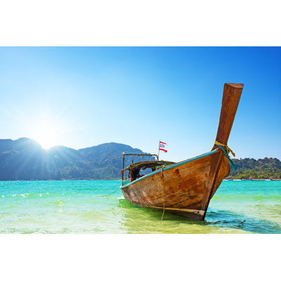 Tropical Beach, Thailand - Wrapped Canvas Print