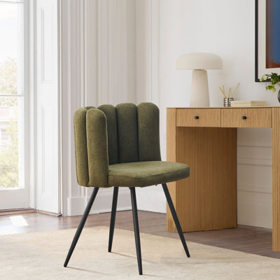 1Er Set Dining Chair,Fabric Lounge Chair