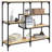 vidaXL Console Table Engineered Wood Narrow Adjustable Feet-2122248164-2122248168