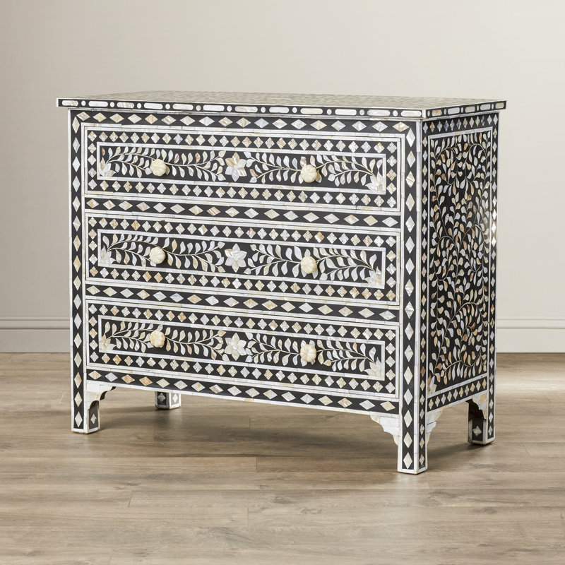 Vivienne Mother Of Pearl Drawer Chest