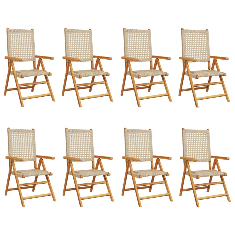 Indre Patio Dining Accent Chair, Beige