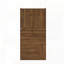 L Shaped Desk With Drawers Bookshelf LED Light Sturdy MDF Board Surface