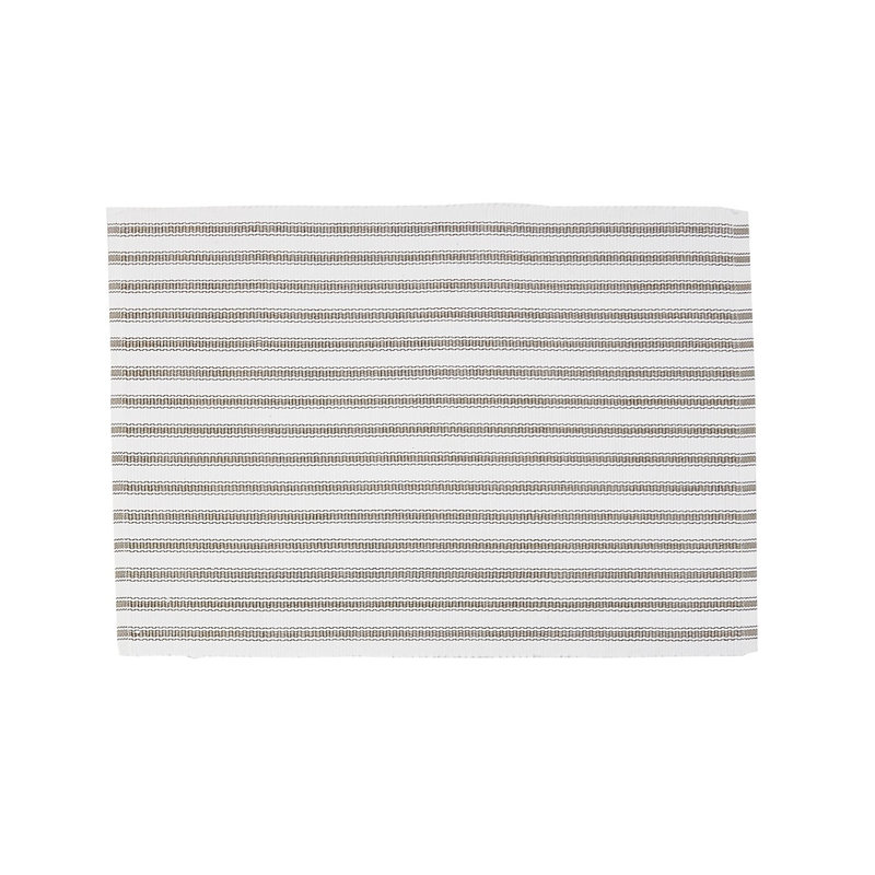 Ensemble de napperons en coton 6 pièces Alany, Argile
