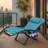 Zero Gravity Chair with Cushion, Adjustable 90°–170° Reclining Lounge Chair, Heavy-Duty Folding Outdoor Recliner with Aluminum Alloy Lock, 500 lbs Capacity for Patio, Camping & Beach-129459962