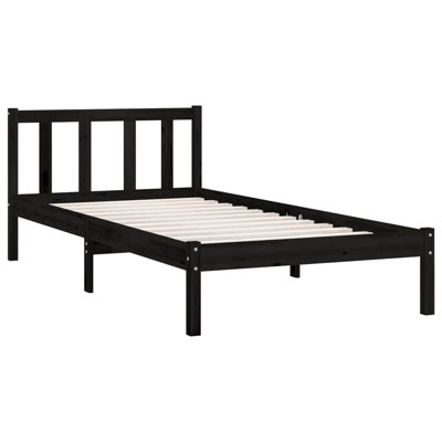 Deron Solid Wood Bed