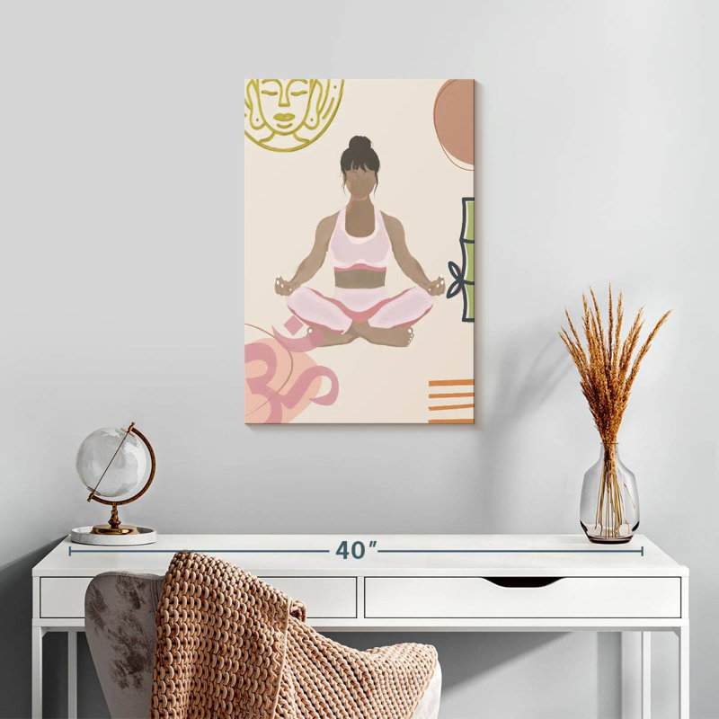 Senne Yoga Pose I, 24" H x 16" W