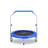 3.8' Foldable Round Fitness Trampoline with Handlebar